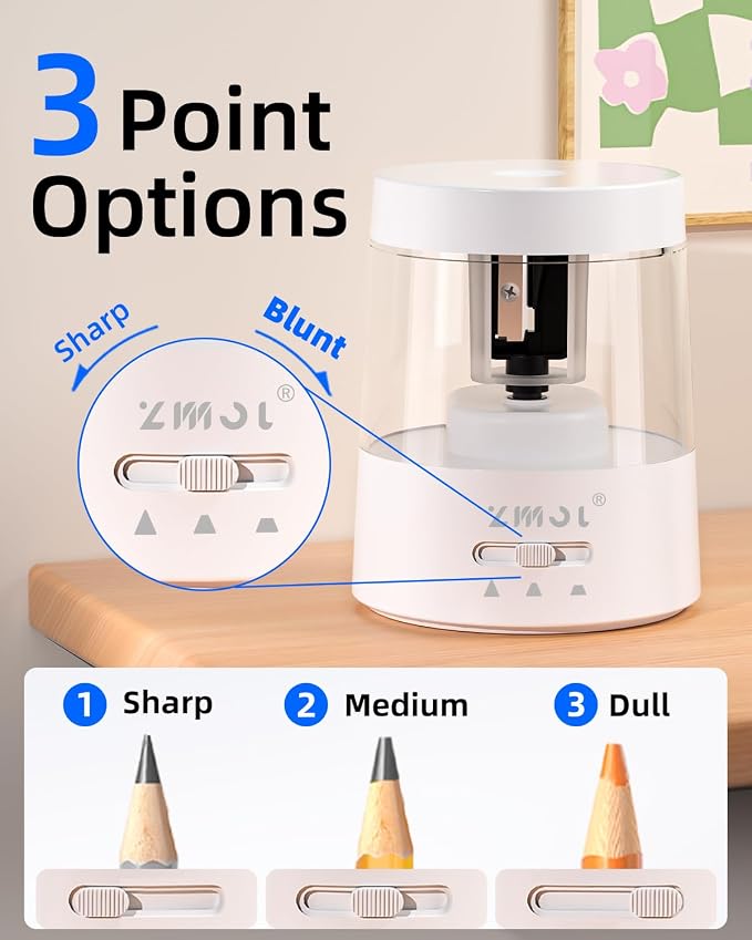 ZMOL Electric Pencil Sharpener - Image 2