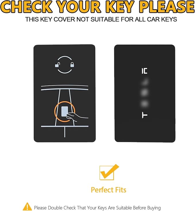 FT FUNTOR for Tesla Transparent Key Card Holder, TPU Card Case Protector - Image 2