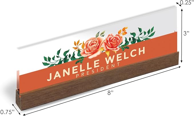 Artblox Office Personalized Name Plate - Image 3
