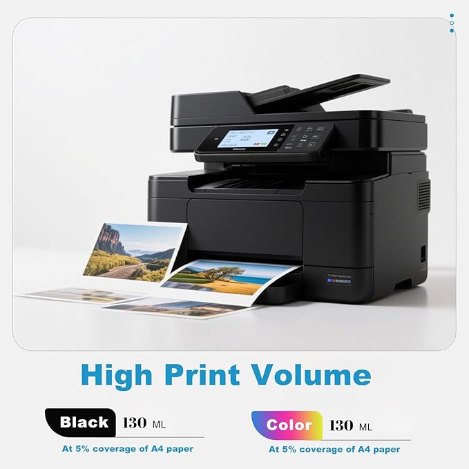 High Capacity 738 738XL Ink Cartridges 498N4A 498N6A 498N5A 498N7A Compatible with T950 T850 Printer Ink(4-Pack)-DeskLoop Office