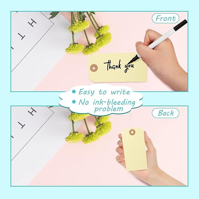 SallyFashion 120 PCS Manila Tags - Image 5
