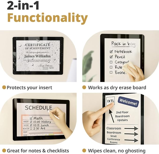 8.5 x 11 Adhesive Wall Frames - Image 9