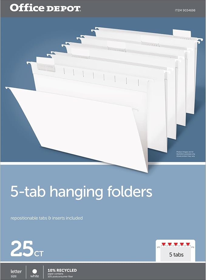 Office Depot® Brand Hanging File Folders, Letter Size - Image 3