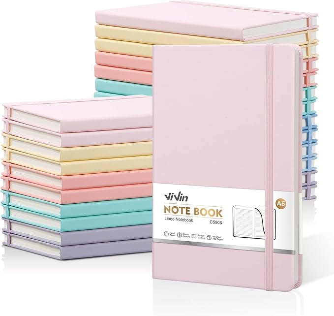 ViVin Lined Journal Notebooks for Professional Office Work, 192 Pages, Medium by ViVin