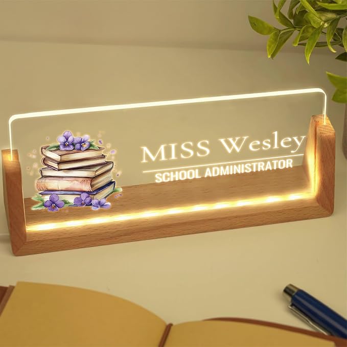 Custom Name Plate for Desk - Image 3