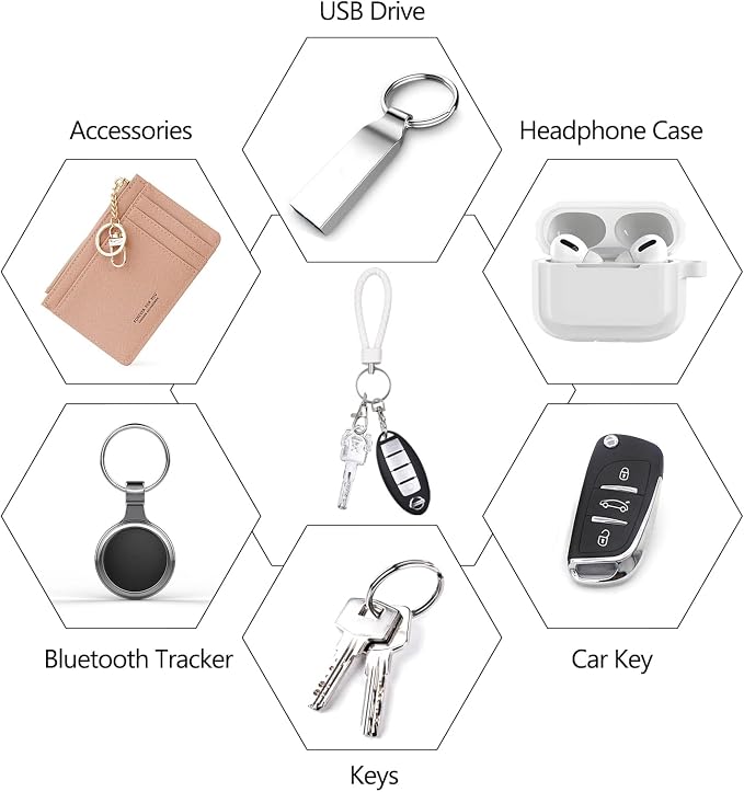 ID Card Badge Holder Key Chain - Image 5