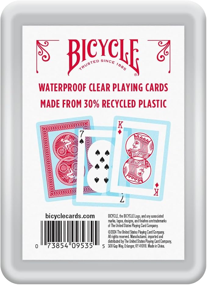Bicycle Waterproof Playing Cards, Durable Plastic Cards - Image 3