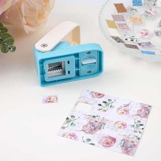 Mini Stamp Punch, 0.65 x 0.55inch Postage Stamp Punch, Stamps Cutter Hole - Image 5