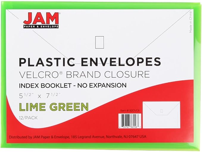 JAM PAPER Plastic Envelopes - Image 3