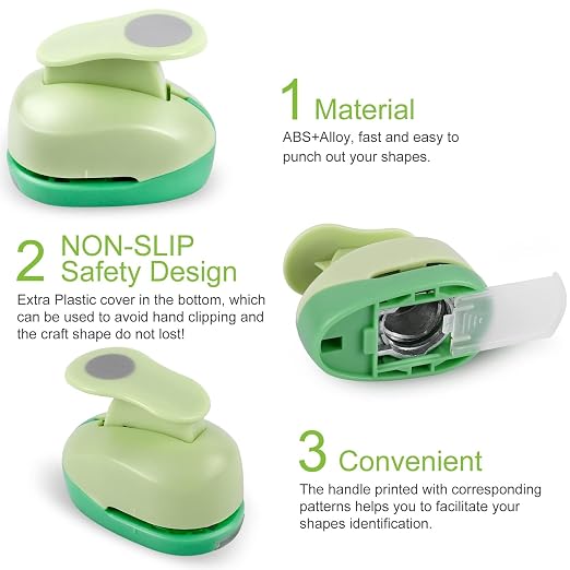 UCEC 5/8 Inch Circle Punch - 16mm Paper Circle Cutter - Image 6