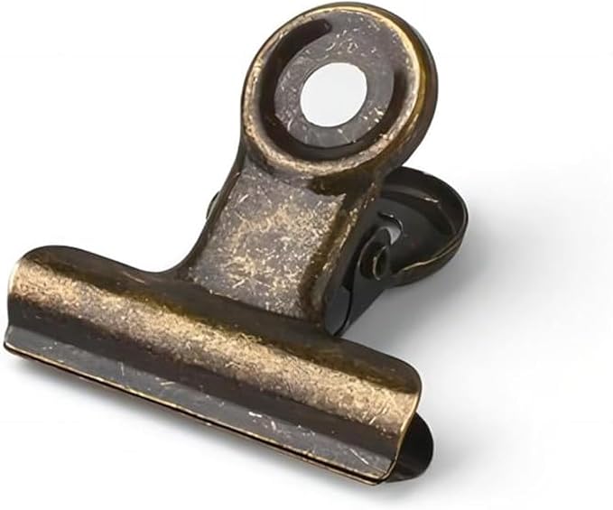 Antique Brass Small Bulldog Clips by Coideal