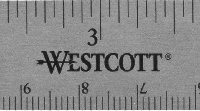 Westcott 10414 Stainless Steel Metal Ruler - Image 11