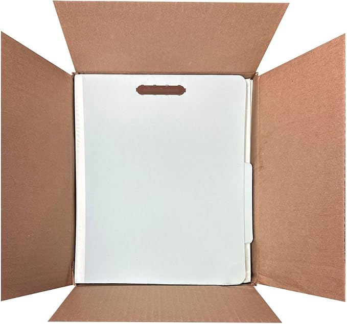 Amazon Basics Sturdy Pressboard Classification File Folders - Image 2