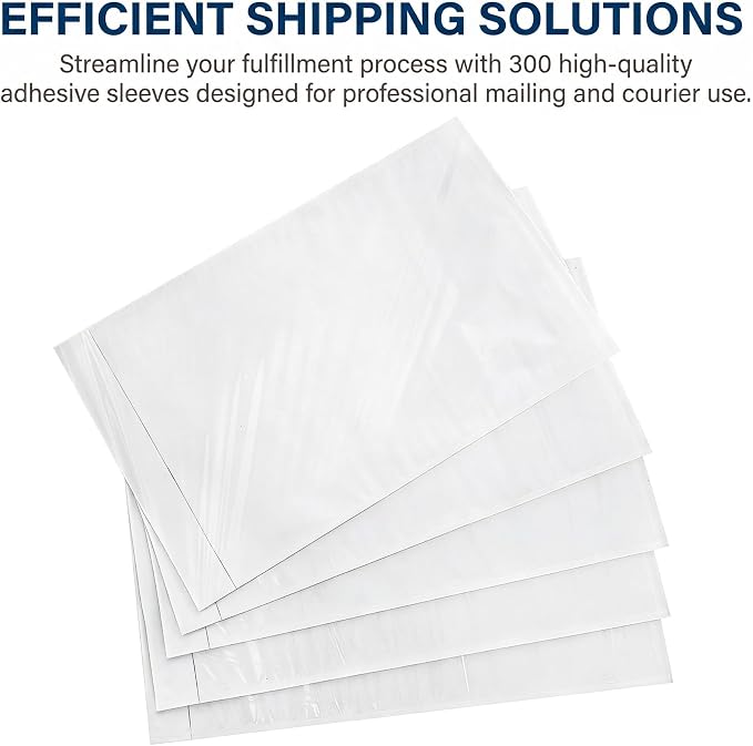 Nicunom 300 Pcs Packing List Envelopes 6''x10'', Adhesive Shipping Sleeves - Image 8
