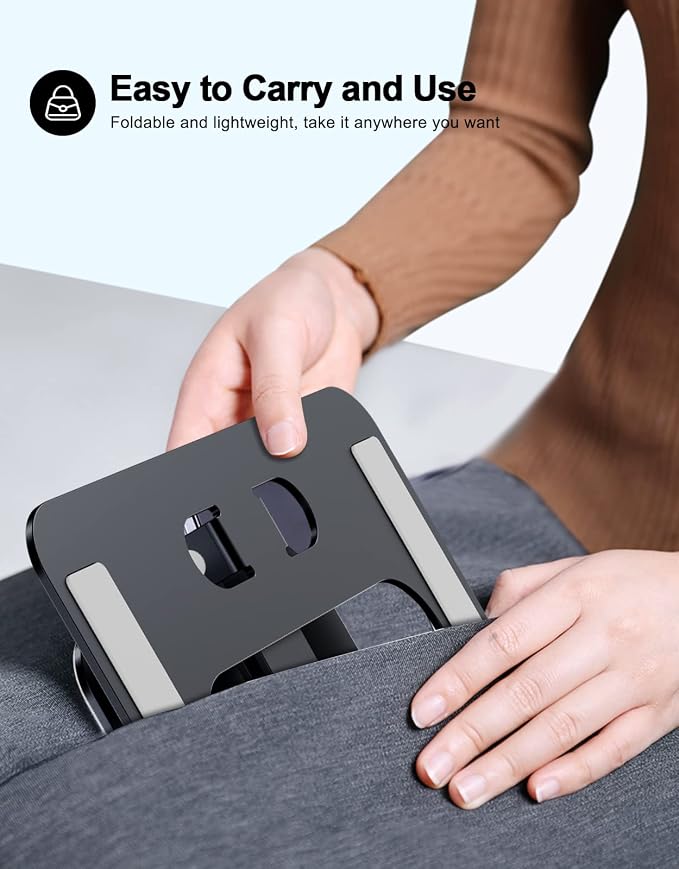 RIWUCT Foldable Aluminum Alloy Laptop Stand - Image 4