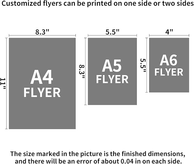 Customized Flyer Paper for Business Personalized A5 Flyer - Image 2