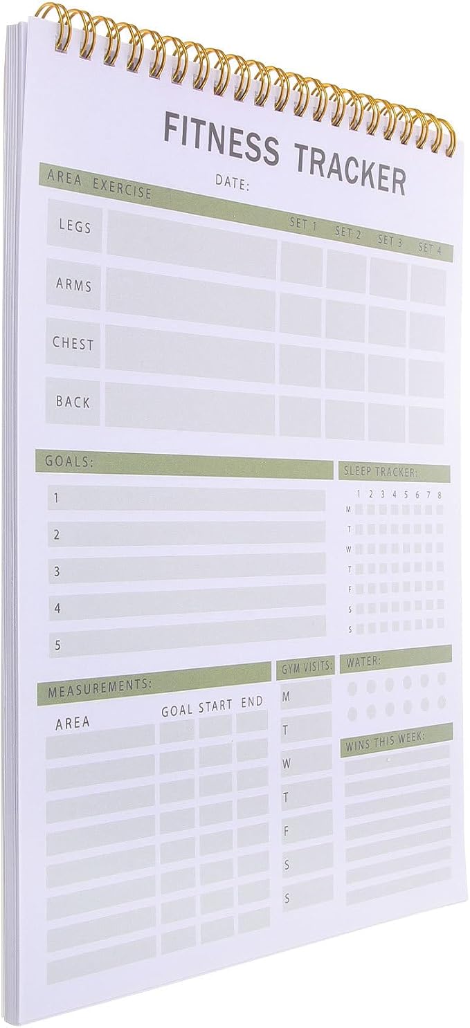 CIYODO Fitness Journal Notebook Workout Planner by CIYODO