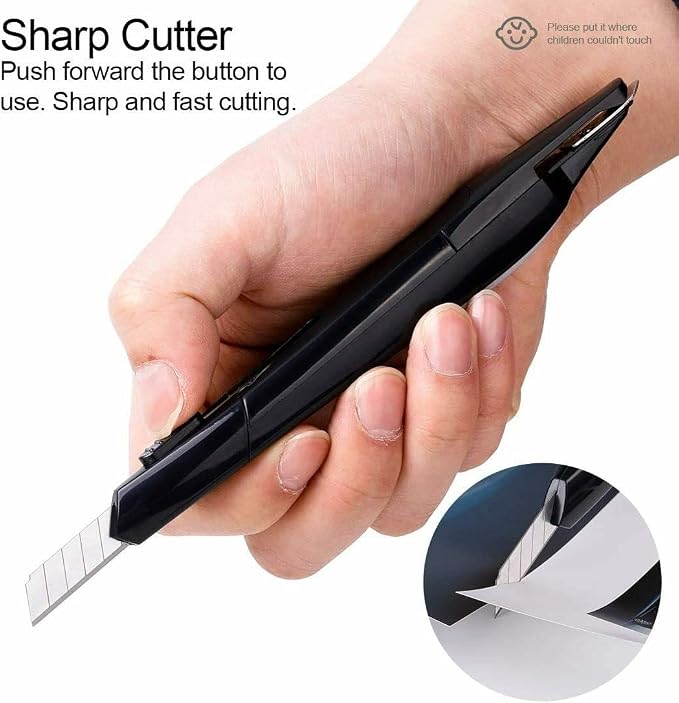 Staple Remover with Cutter Tool Utility Knife Staple Puller Multifunction - Image 3