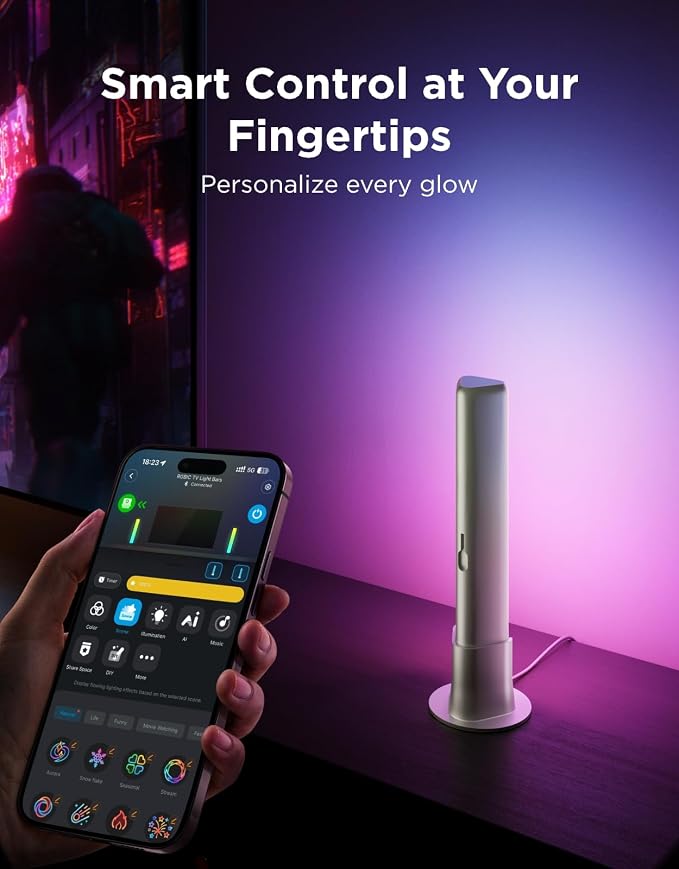 Govee Smart Light Bar, RGBICWW TV Lights - Image 7