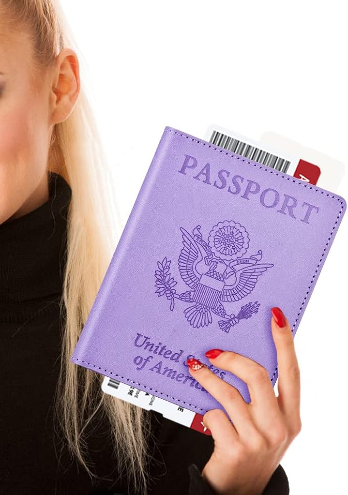 Passport and Vaccine Card Holder Cover Combo, Passport Case /Wallet - Image 6