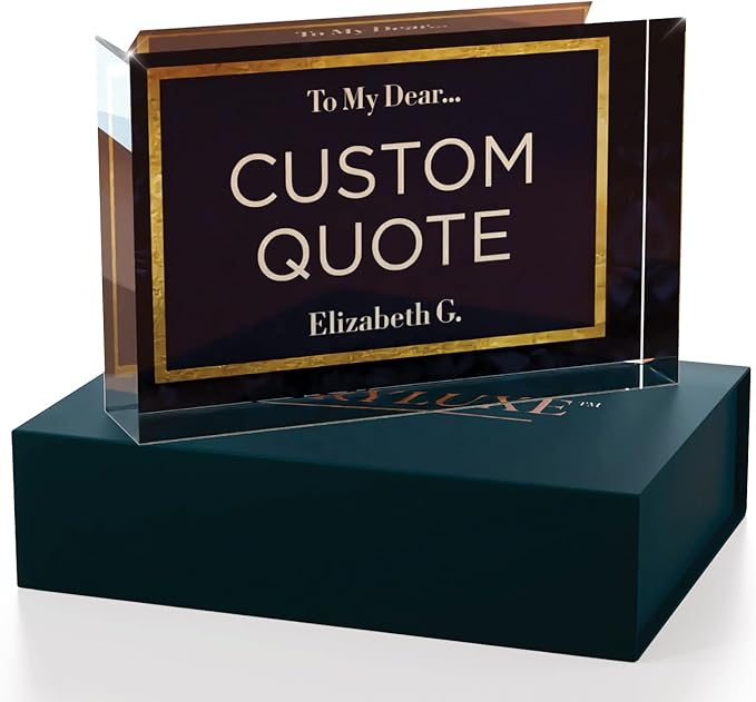 Custom Acrylic Sign Personalized, Custom Desk Name Plate, 18 Styles, - Image 3