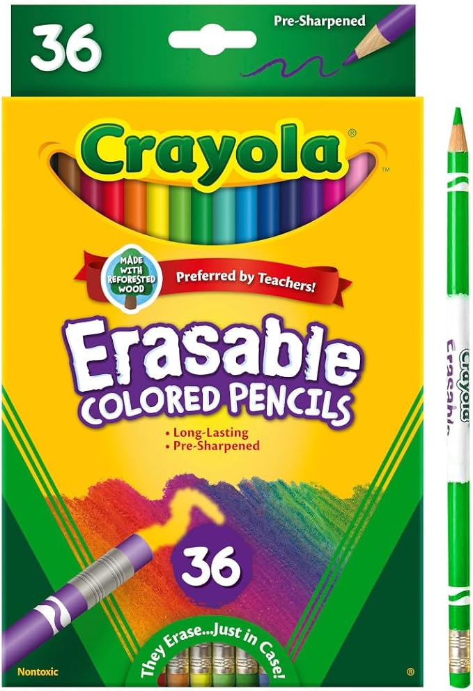 Crayola Erasable Colored Pencils, Colored Pencils - Image 2