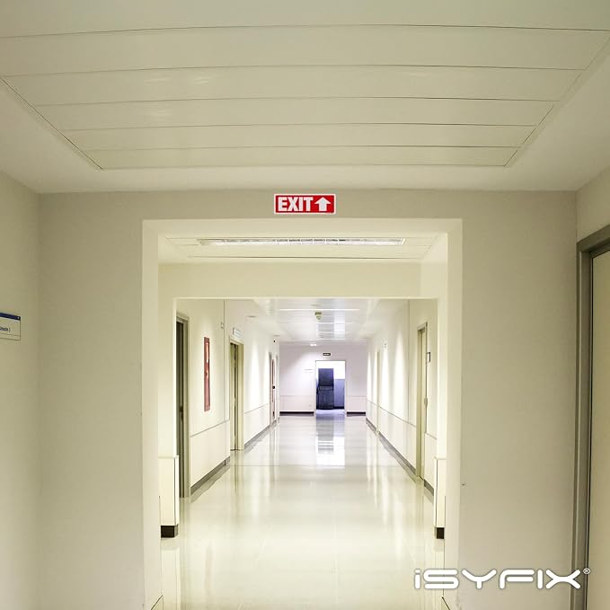 iSYFIX Exit Signs 12 Pack 12x4 Inch - Image 5