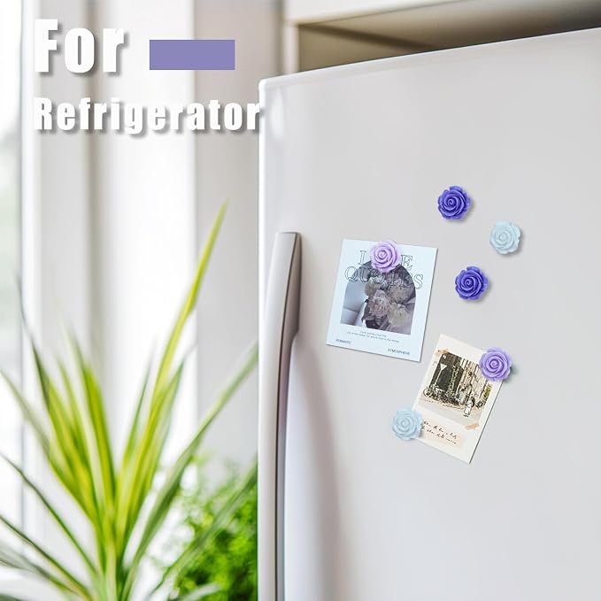 15pcs - Cute Flower Magnet, and Decoration - Image 2