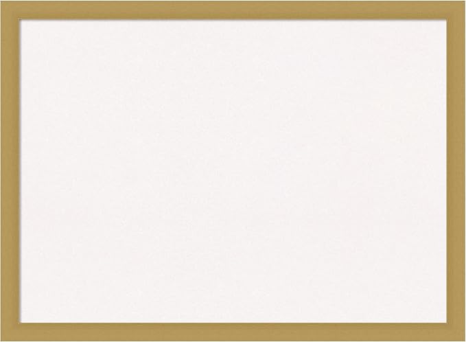 Amanti Art White Cork Board for Wall, 22x30 Vision Board with Gold Frame, Medium Corkboard Office Decor for Home Organization, Casual Corkboard Pinboard to display items for home organization-DeskLoop Office