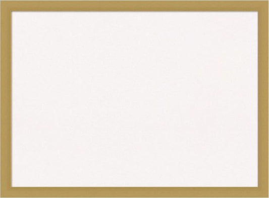 Amanti Art White Cork Board for Wall, 22x30 Vision Board with Gold Frame, Medium Corkboard Office Decor for Home Organization, Casual Corkboard Pinboard to display items for home organization-DeskLoop Office