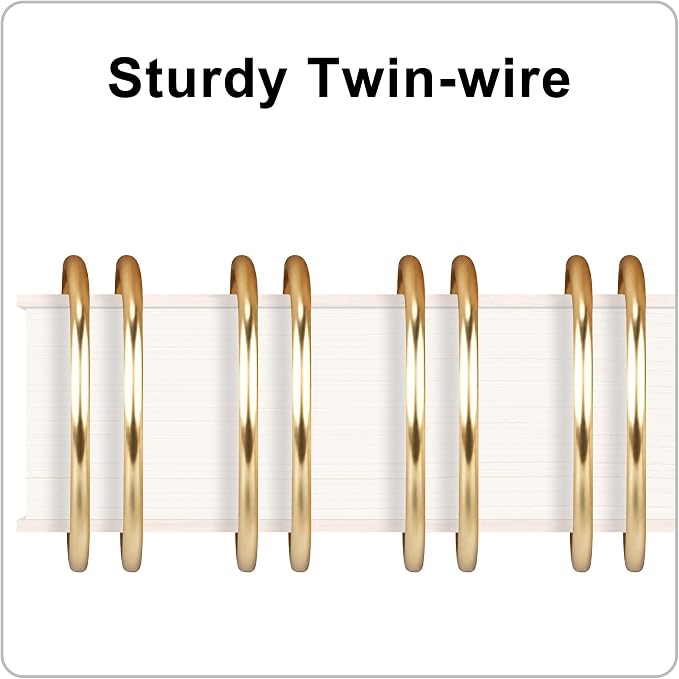 RETTACY Spiral College Ruled Notebook, 140 Pages per Pack, B6 Small Pocket Size - Image 4