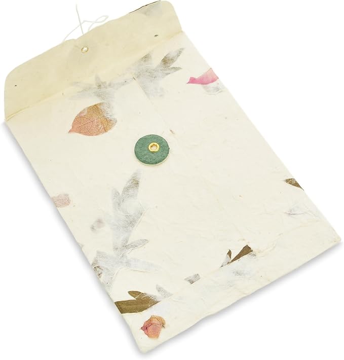 Kathmandu Valley Co. Handmade Lokta Paper Envelope - Image 5