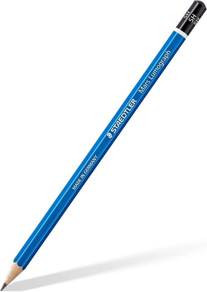 STAEDTLER Mars Lumograph 5H Graphite Art Drawing Pencil, 6 Pencils - Image 5