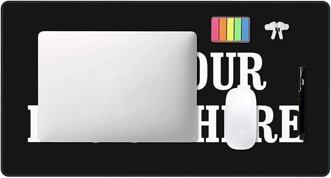 OHORTEB Custom Mouse Pad with Photo, Personalized Image Text Laptop Desk Mat - Image 6