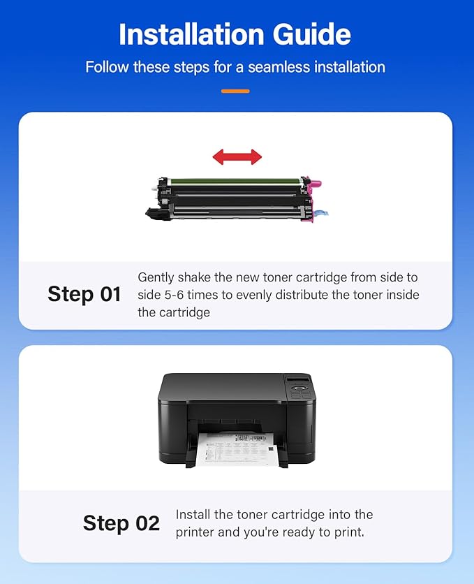 VersaLink C600 C605 Drum Unit 4-Pack Extra High Capacity Replacement for Xerox 108R01488 108R01487 108R01486 108R01485 Image-Drum to Use for Xerox VersaLink C600 C605 Printer Black Cyan Magenta Yellow-DeskLoop Office
