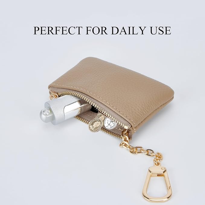 Full Grain Leather Coin Purse - Image 5