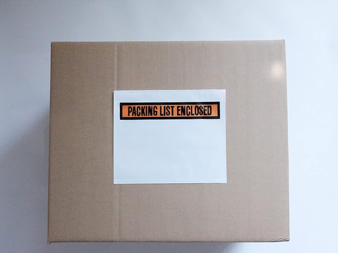 1000 Pcs Packing List Envelope Pouches 7.5 x 5.5 inch, packing envelopes - Image 3