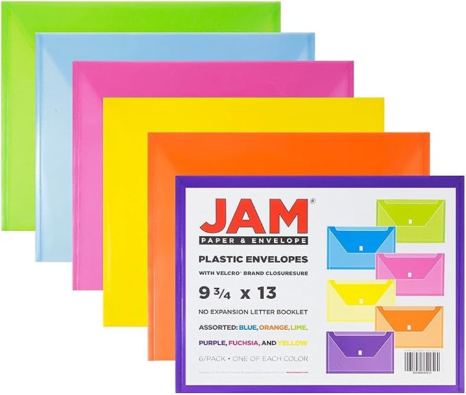 JAM PAPER Plastic Envelopes - Image 2