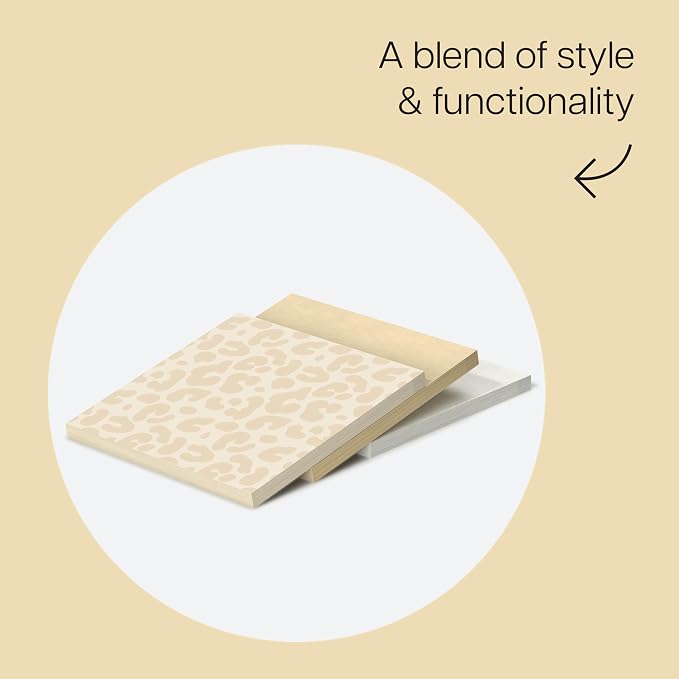 Post-it Polished Patterns, 3 x 3 in, 3 Sticky Notes Pads | Spot On Design - Image 5