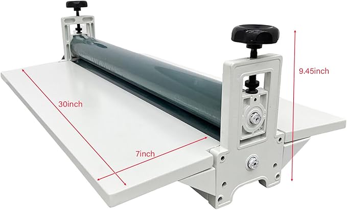 29'' Manual Cold Roll Laminator Laminating Machine Lamination Foldable Long Wings-DeskLoop Office