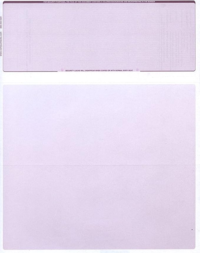 Compuchecks Check on Top Blank Check Paper by Compuchecks
