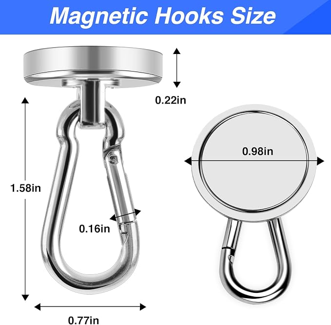 LOVIMAG Magnetic Hooks Carabiner - Image 2