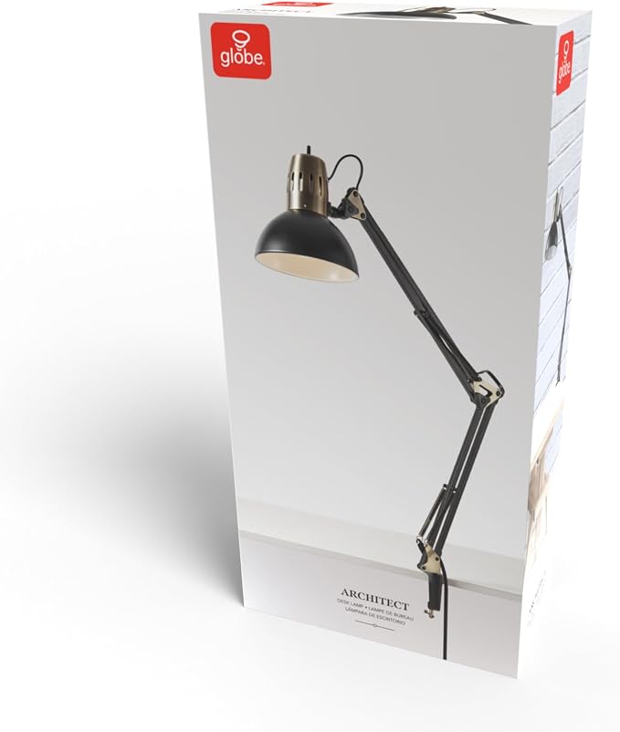 Globe Electric 62000009 32" Multi-Joint Desk Lamp - Image 10