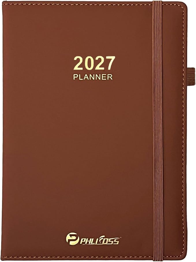 Daily Planner 2027 / Appointment Book, One Page Per Day, Jan by PHLIFOSS