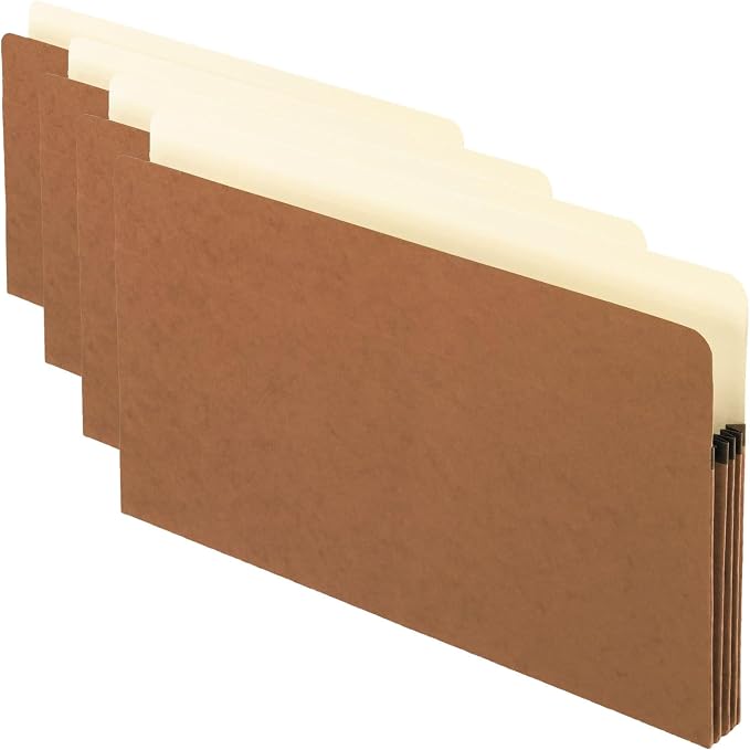 Pendaflex File Pocket, 3-1/2-Inch Expansion, Legal Size, 25 per Box by Pendaflex