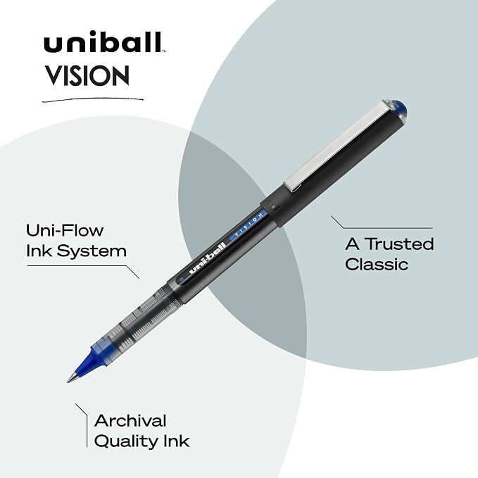 Uniball Vision Rollerball Pen - Image 3