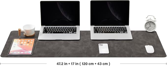 Distressed Leather Desk Mat - Image 2