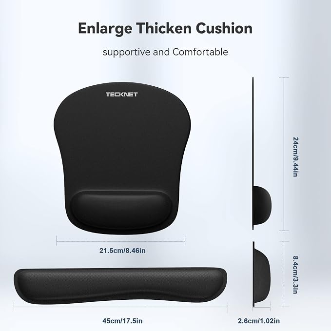 Keyboard Wrist Rest and Mouse Pad Set - Image 6