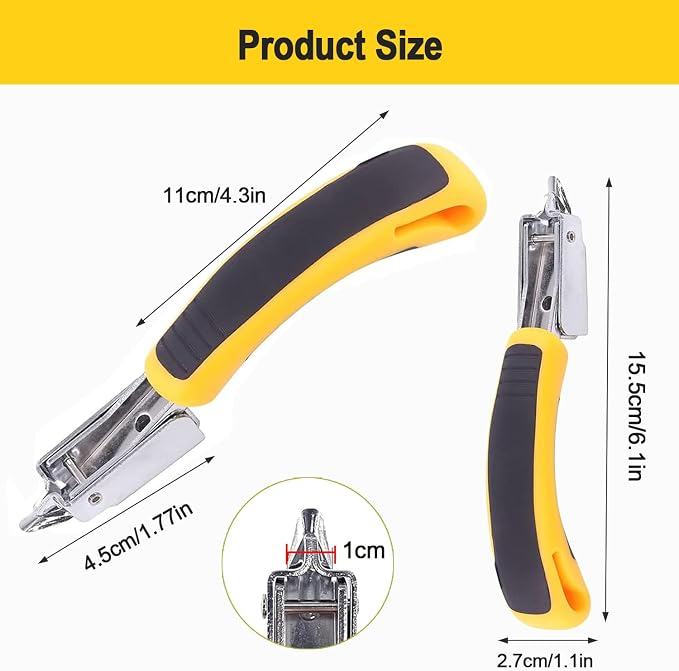 2Pcs Staple Remover Heavy Duty Upholstery Staple Puller Tool - Image 4