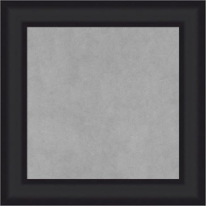 Amanti Art Black Framed Magnetic Board 21x21 Small Vision Board by AmantiArt